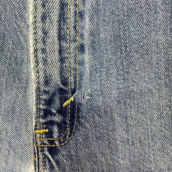 VTG Levis 90s Silver Tab Loose Fit Jeans USA Women’s 9/10 Med 29x29.5 Distressed - Picture 10 of 16